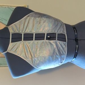 Silver Festival Halter Top